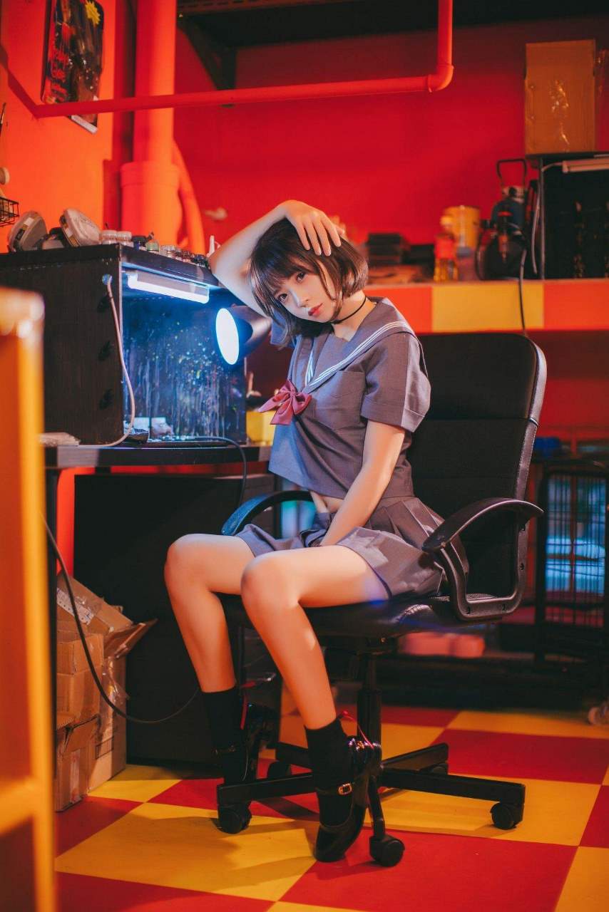 疯猫ss - 被囚禁的少女VIP福利帖 - Hardcore schoolgirl cosplay - (44P)
